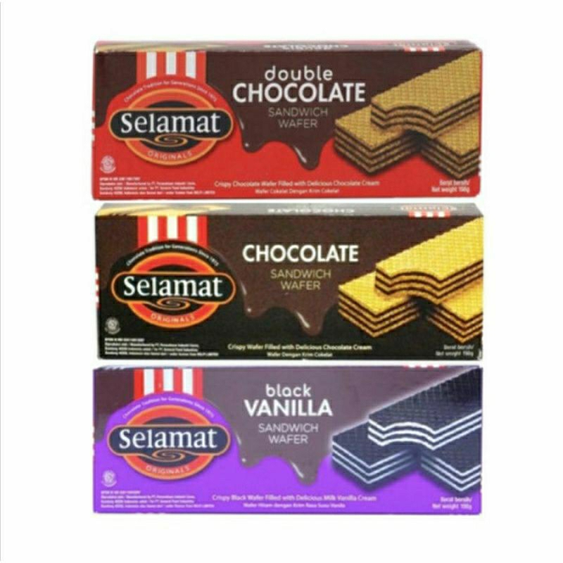 

SELAMAT sandwich wafer 145gr