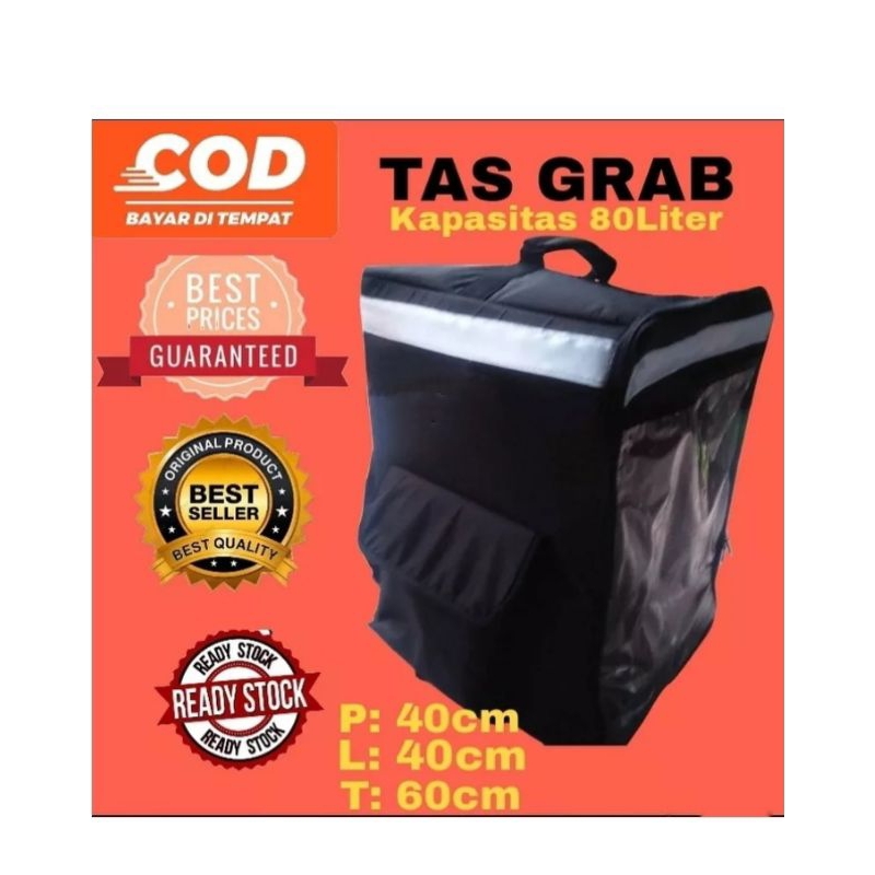 Tas Grab / Tas Grabfood / Tas Delivery / Ransel Kurir Murah