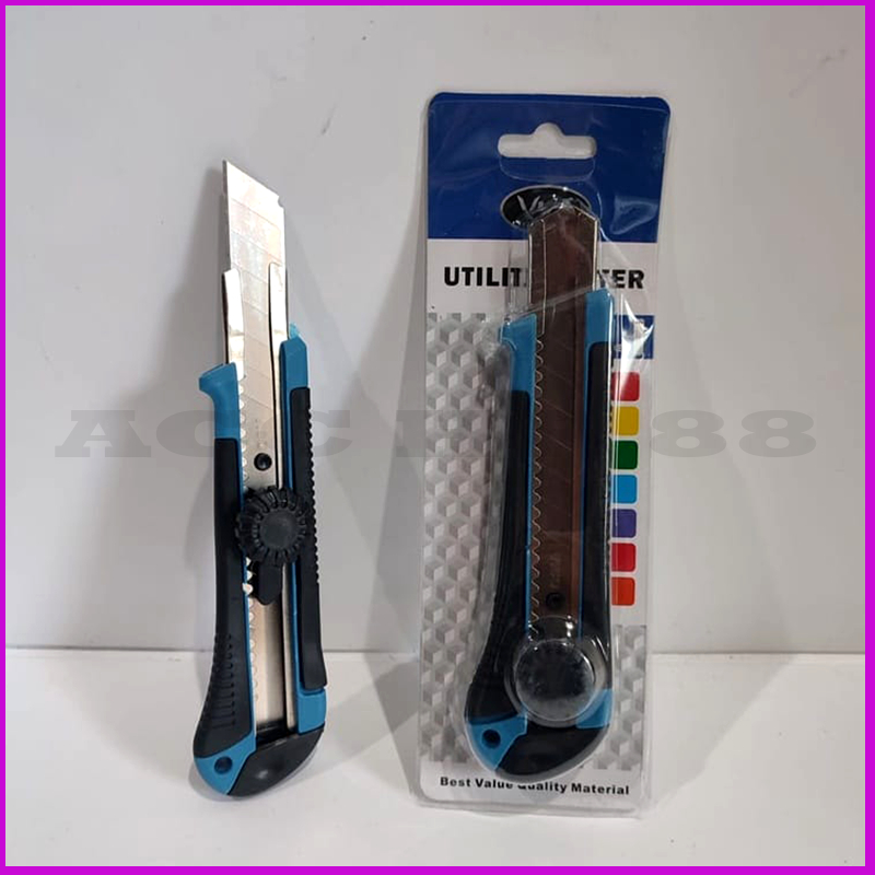 

Acchp Pisau Cutter VICO Serbaguna / Pisau Cutter Besar