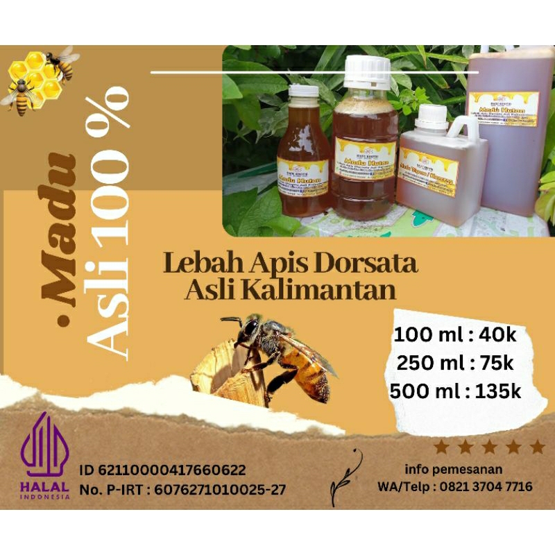 Madu Hutan Asli Kalimantan