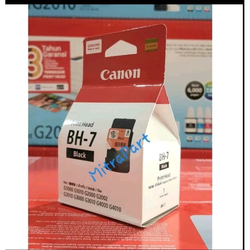 Cartridge Canon G1000 G1010 G2000 G2010 G3000 G3010 Black Original