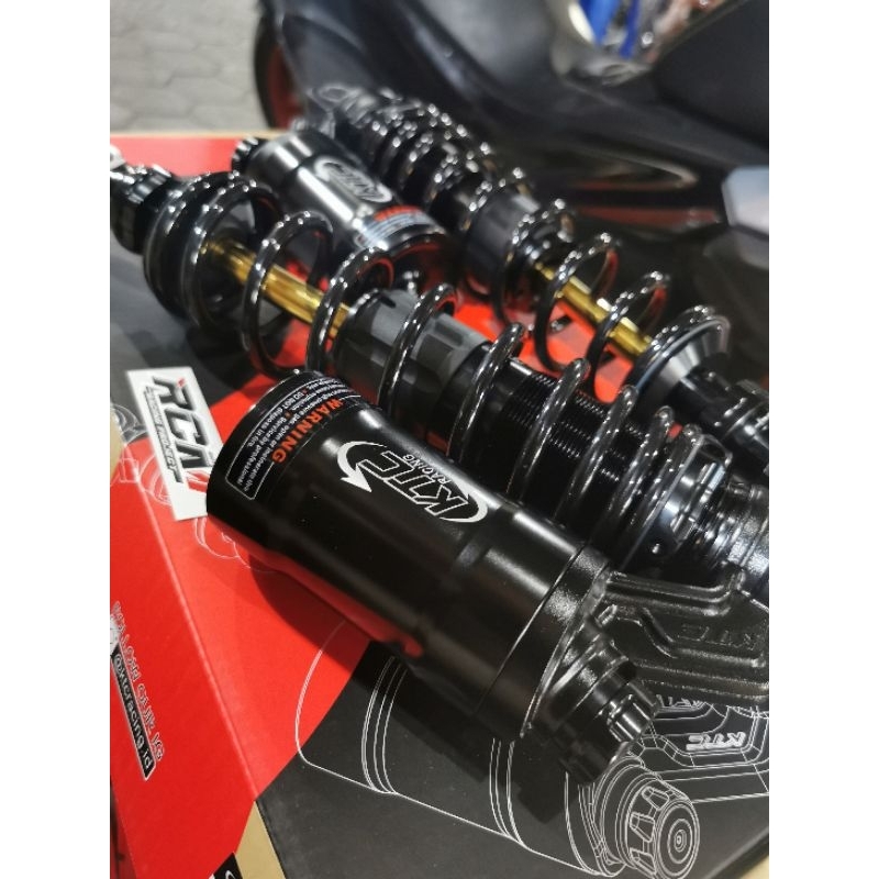 Shock Belakang KTC Racing 280 320 340 Extreme Black