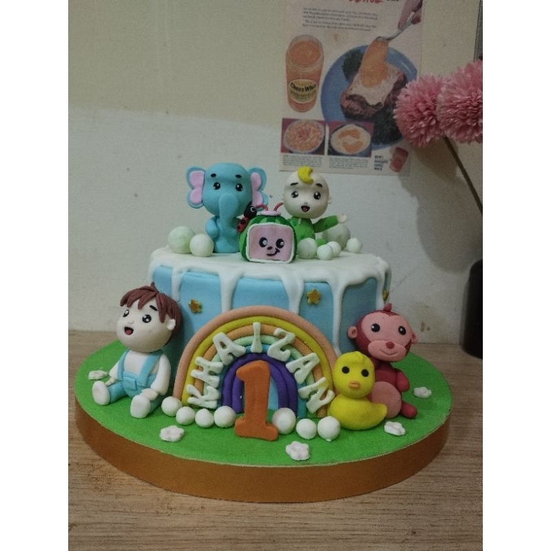 

kue ulang tahun/birthday cake cocomelon