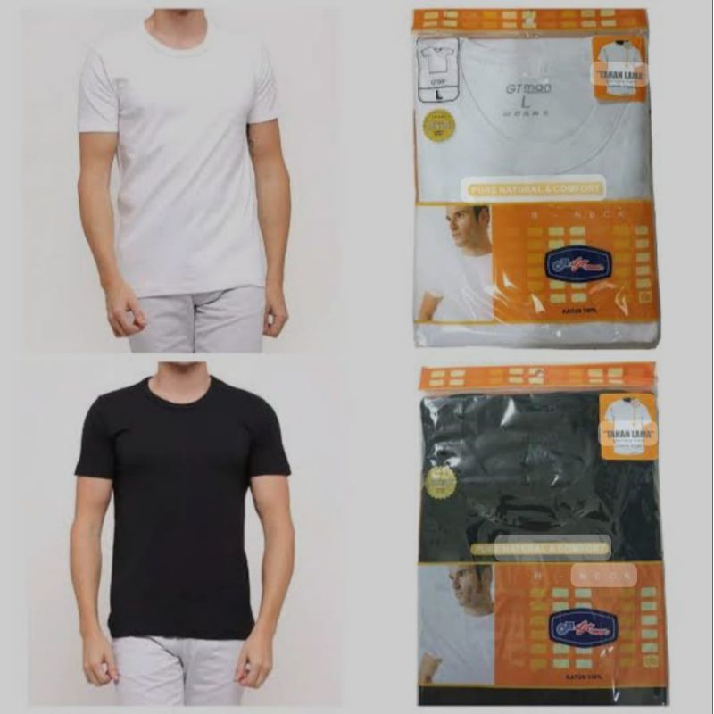 kaos oblong pria Gt-man