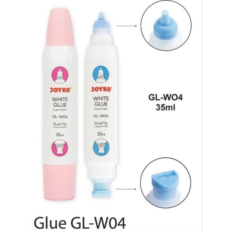 

Lem Glue Putih Joyko GL W04 35ml (1botol)