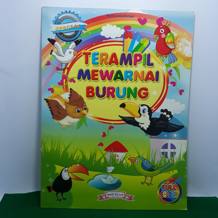 

BUKU TERAMPIL MEWARNAI BURUNG MAP PLUS BUKU ANAK