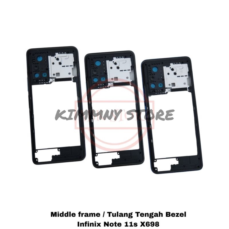 BAZEL BEZEL TUTUP MESIN TULANG TENGAH INFINIX NOTE 11S