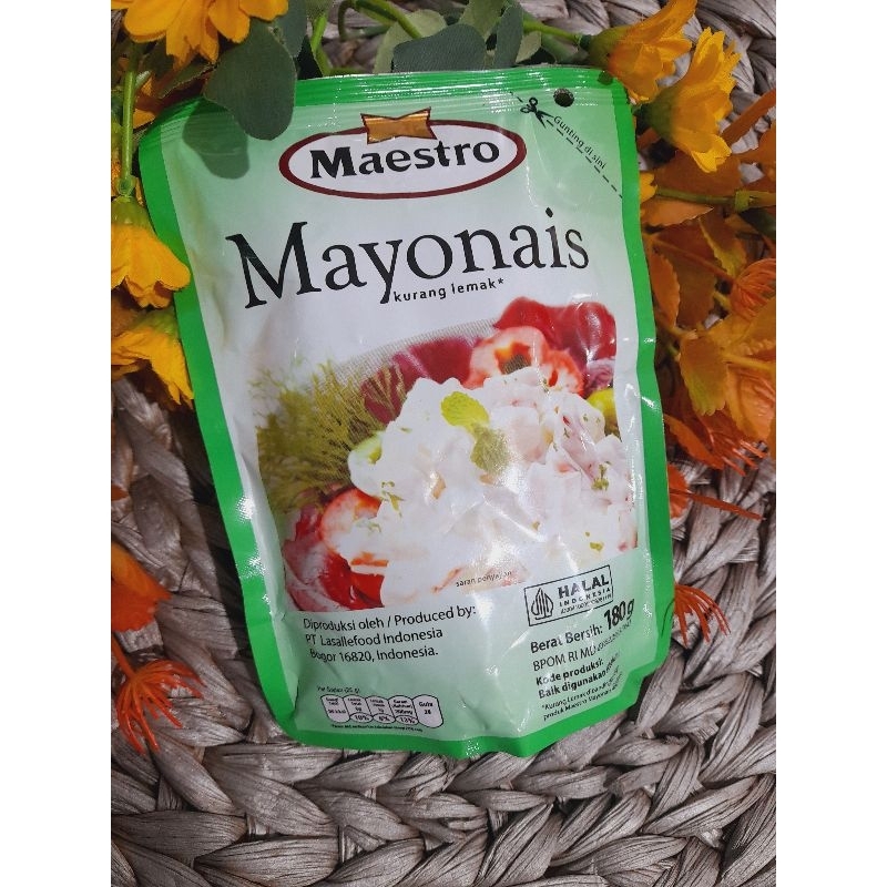 

MAESTRO MAYONAIS (kurang lemak) 180gr
