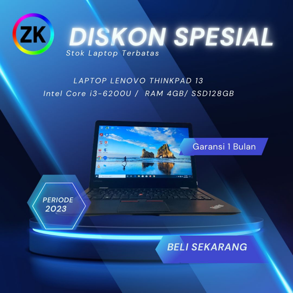 Promo oktober lenovo thinkpad core i3