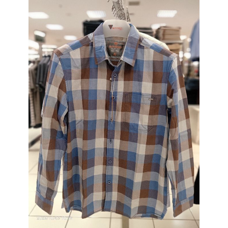 KEMEJA CASUAL WATCHOUT ORIGINAL-