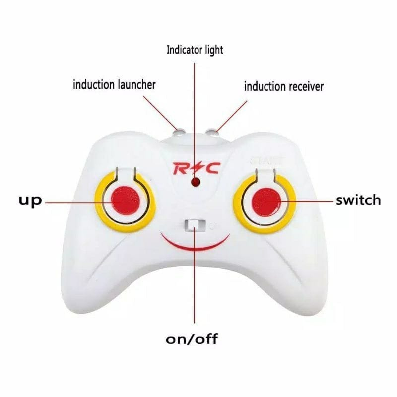 NEW DEALS Mainan Helikopter Remote Control dan Sensor Tangan USB Cas / Mainan Anak Pesawat Terbang