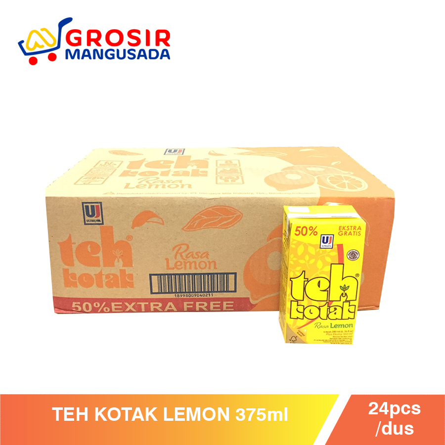 

Grosir Teh Kotak Lemon 375ml - Hemat dan Berkualitas 6pcs