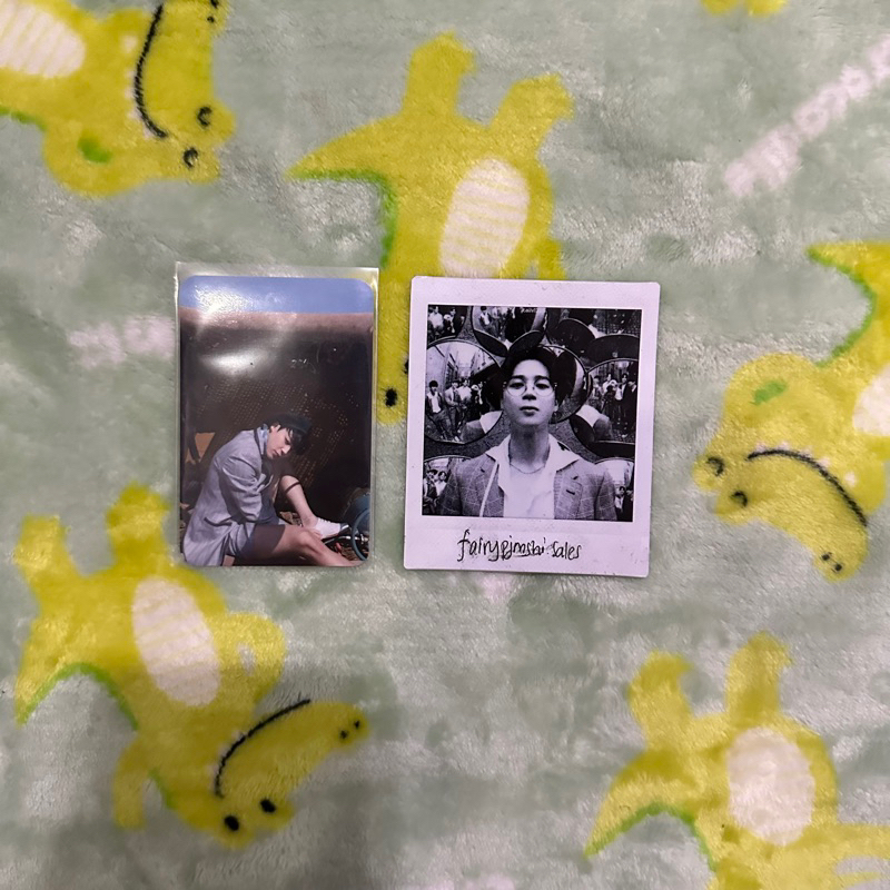 [booked] bts official jimin young forever taiwan photocard rare