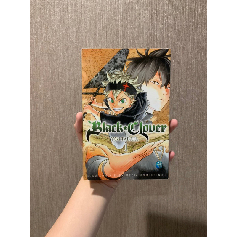 Komik manga cabutan Black Clover 1