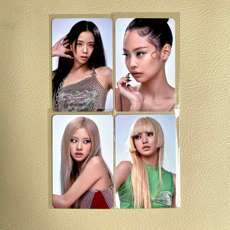 BLACKPINK IN YOUR KOREAN POB PHOTOCARD — jisoo jennie rosé rose lisa bp inyk translate translation c
