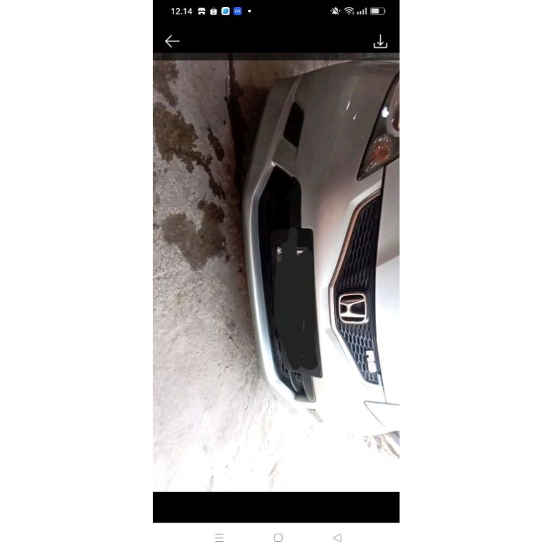 foglamp bumper depan jazz 2010