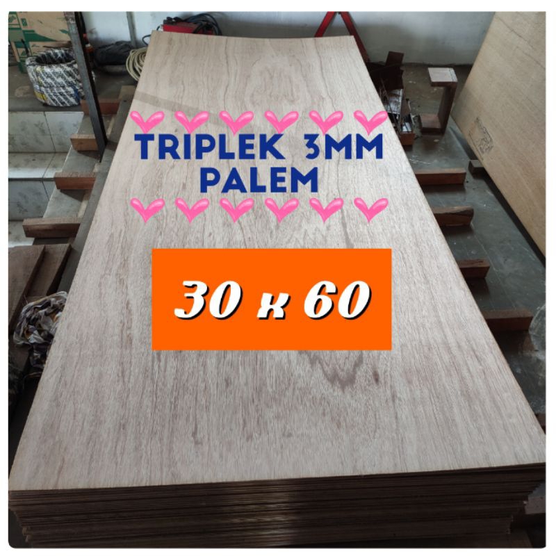 Triplek 3mm PALEM 30cm×60cm