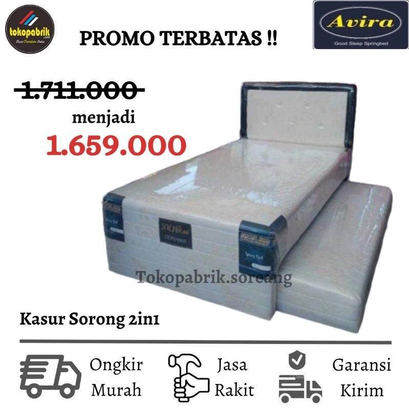 Kasur Sorong 2in1 Kasur Sorong Dewasa Murah Bandung Garut Sumedang Cianjur Purwakarta
