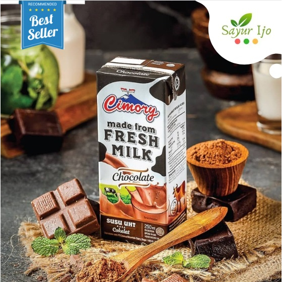 

CIMORY Susu UHT Chocolate 250 ML Fresh Milk Susu Sapi Segar Coklat
