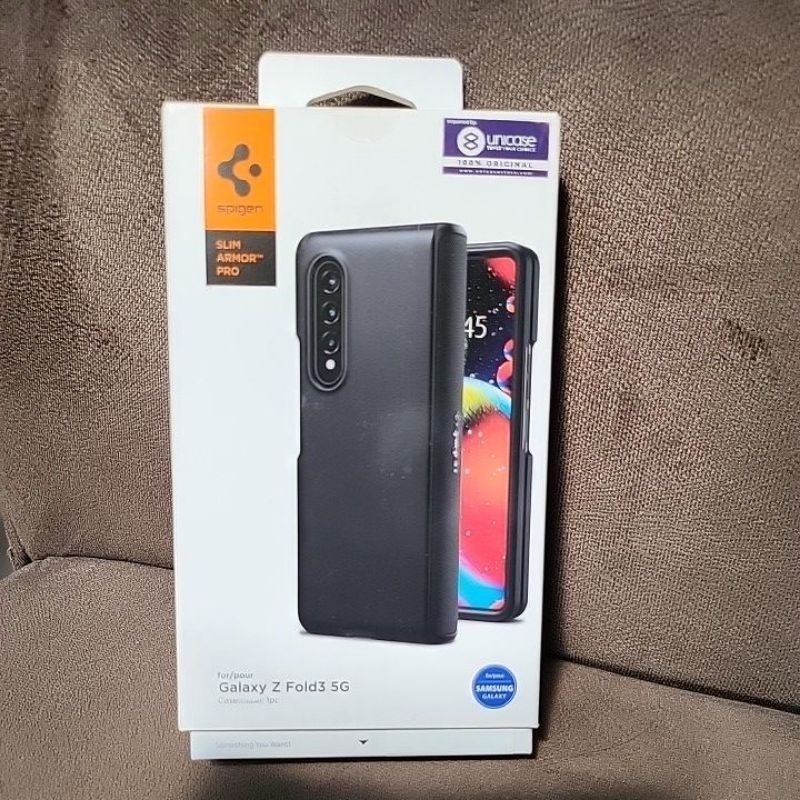 CASE SAMSUNG GALAXY Z FOLD 3 SPIGEN SLIM ARMOR PRO PROTECTIVE CASING