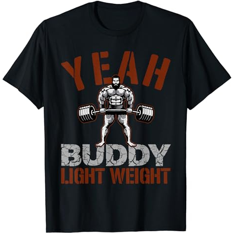 Baju Kaos Olahraga Funny Gym Fitness Workout Bodybuilding Lifting Weight T-Shirt