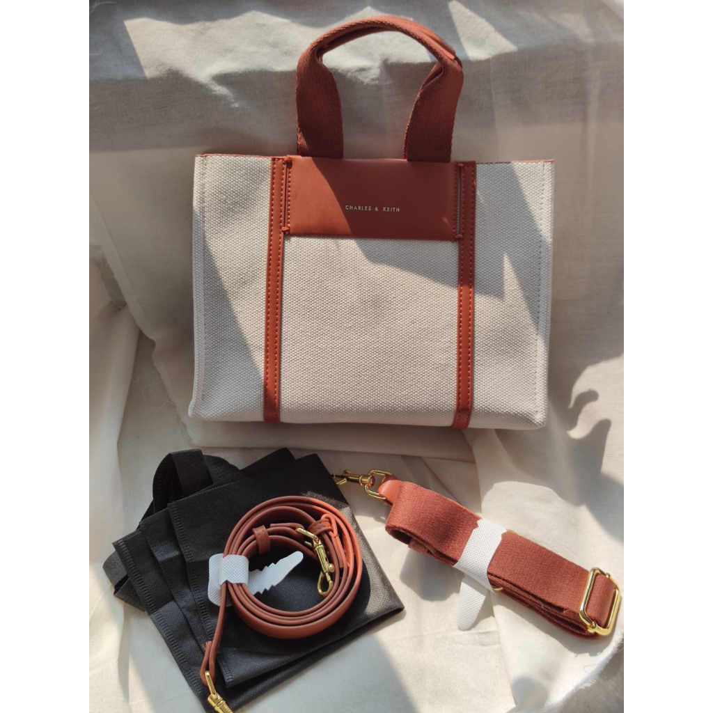 Tote bag wanita CK 5212 canvas Tas wanita ((oriimport)