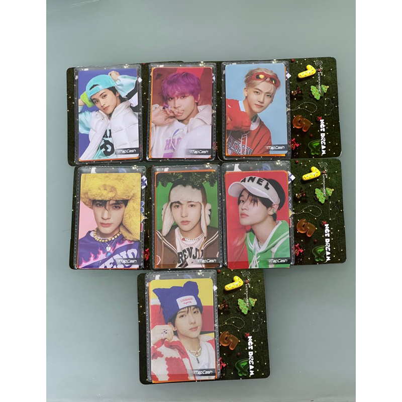 NCT DREAM TAPCASH BNI HAECHAN MARK JENO JAEMIN CHENLE JISUNG RENJUN