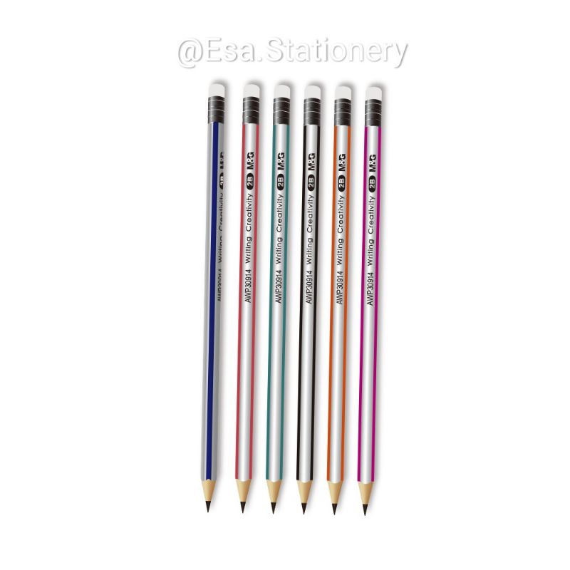 

M&G AWP30914 2B High Quality Triangle Shape Wooden Pencil