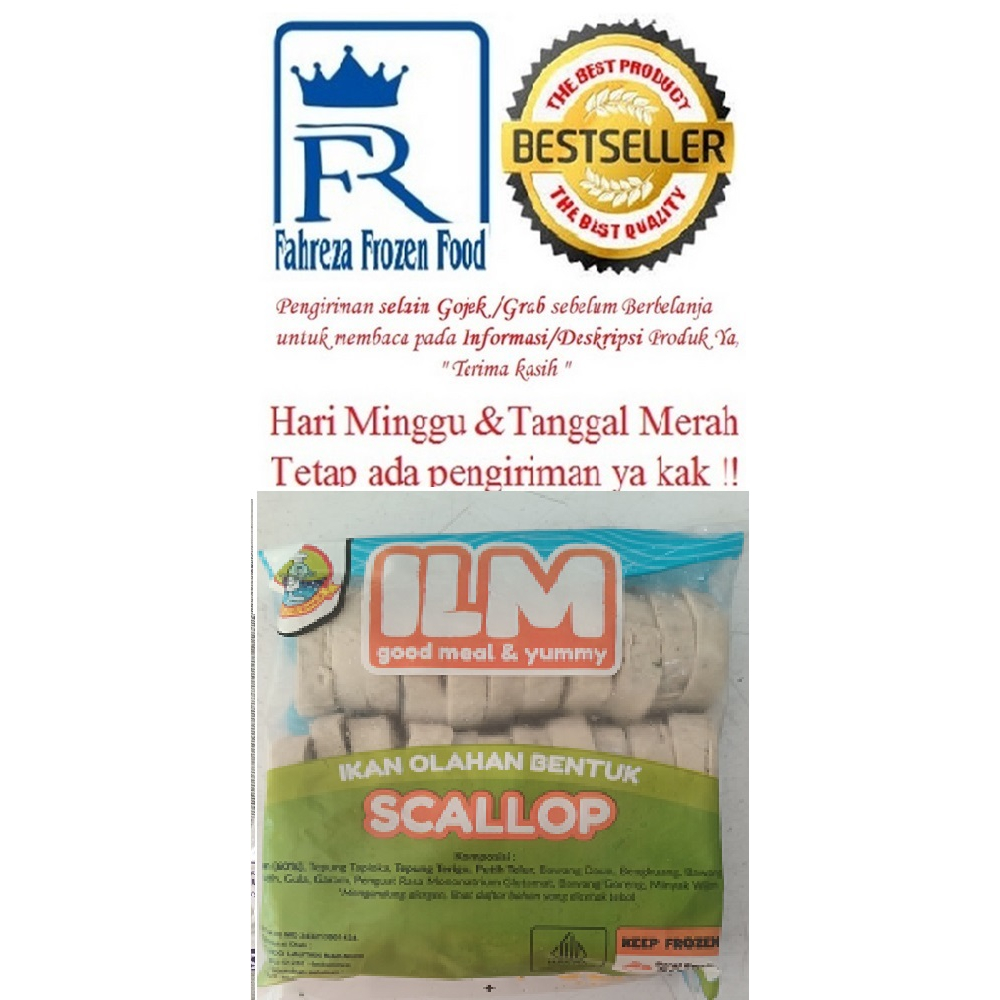 

ILM Scallop Ikan 500 Gram Harga Promo