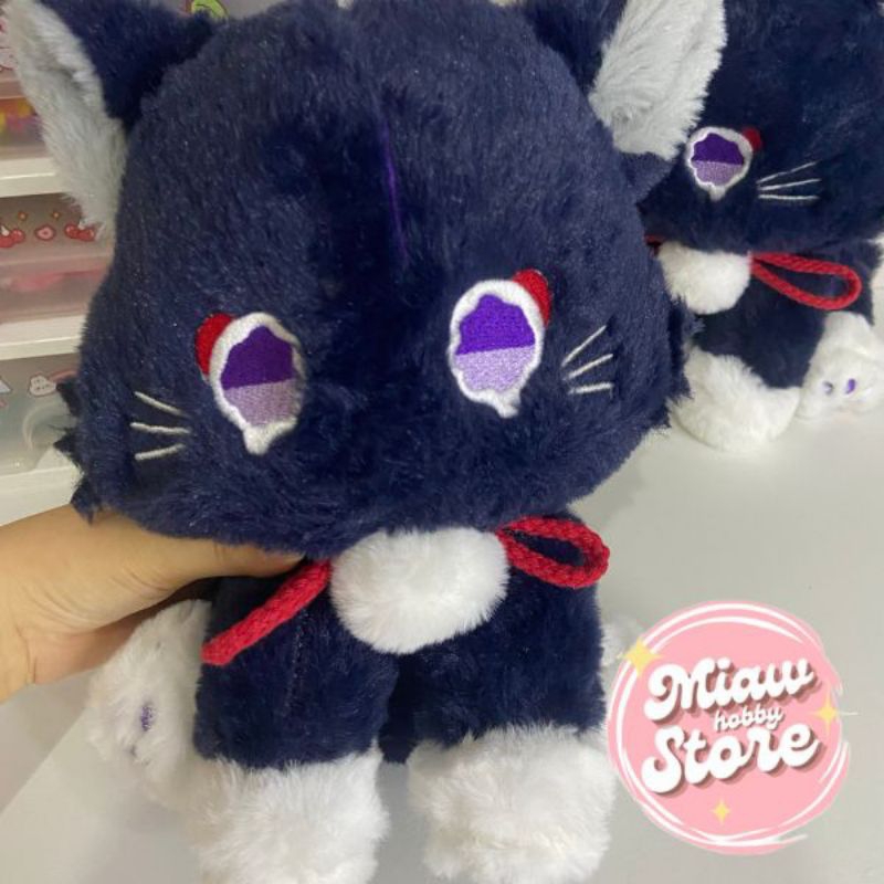 [NEW] Wanderer Cat Plushie Boneka Wanderer Genshin Impact Kucing Wanderer