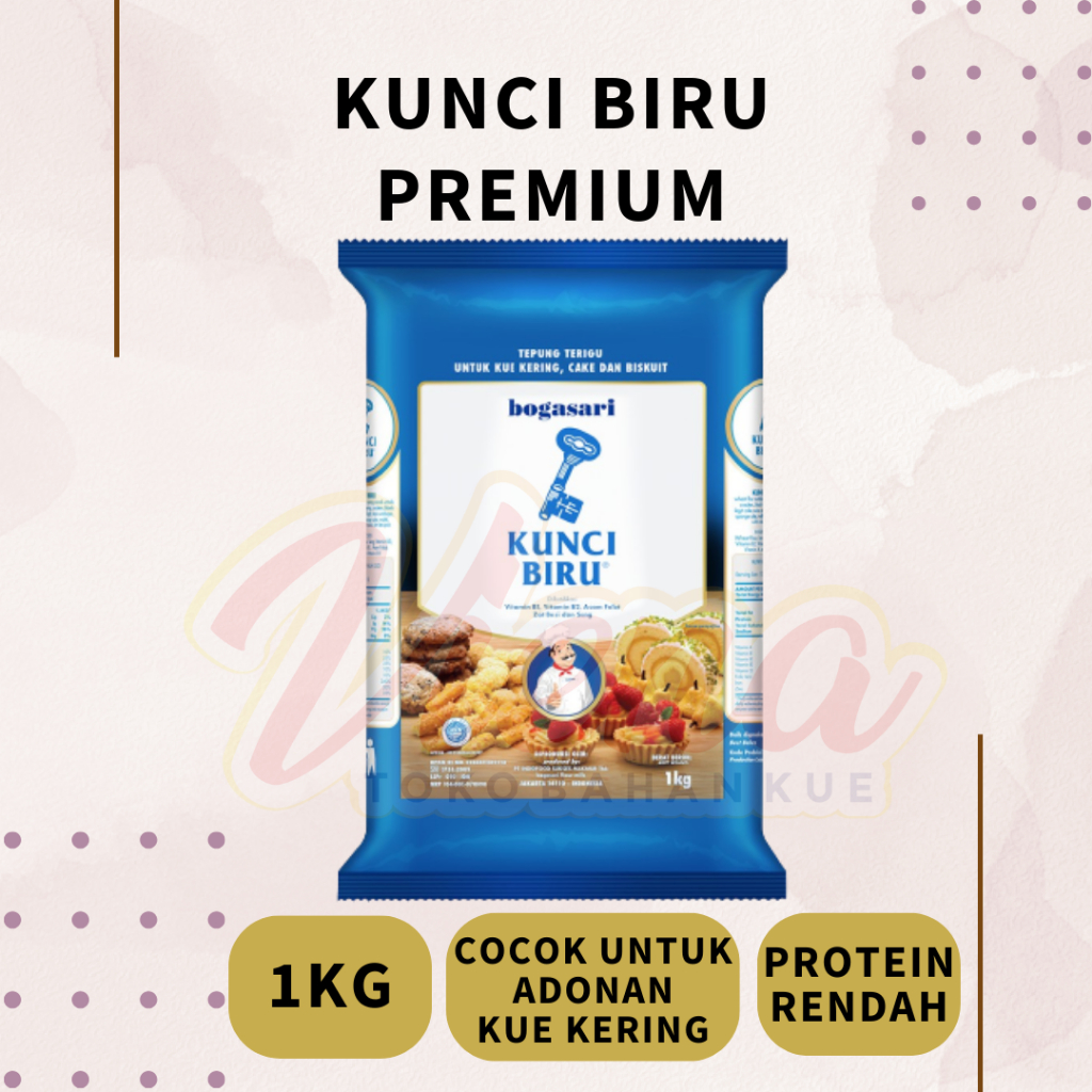 

Kunci Biru Tepung Terigu 1kg Premium