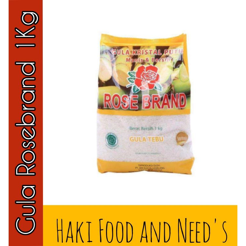 

Gula Pasir RoseBrand 1kg Bekasi JABODETABEK