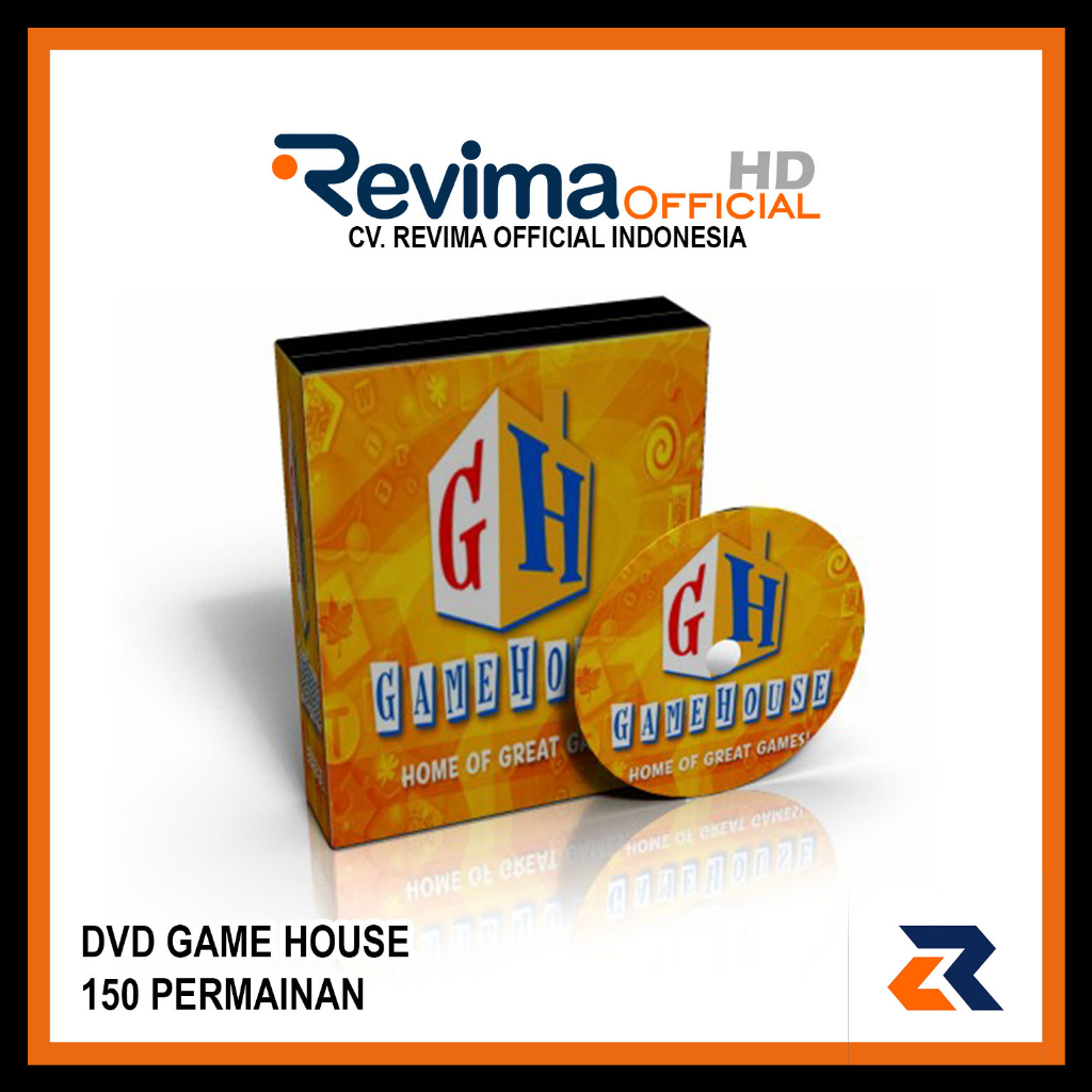 DVD PERMAINAN UNTUK KOMPUTER_GAMEHOUSE 150 PERMAINAN