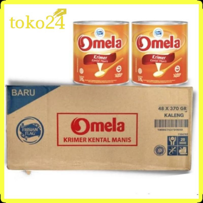 

Omela Krimer Kental Manis 370 gr 1 Dus isi 48