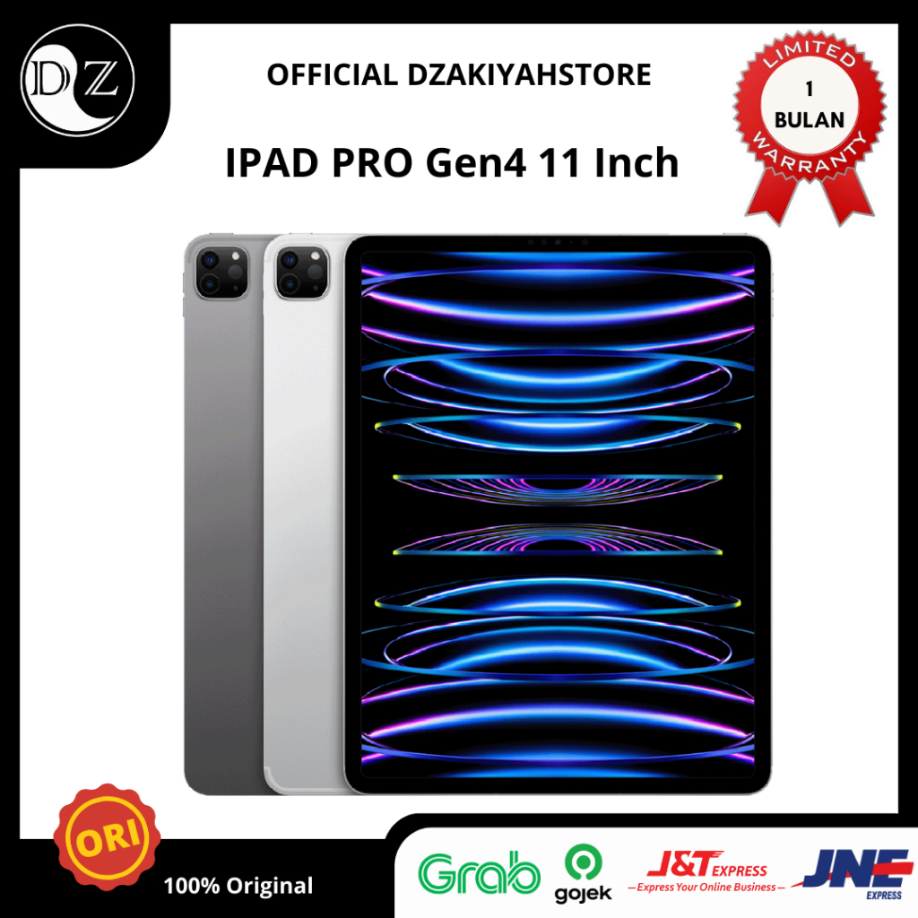 IPAD PRO 11" GEN 4 512GB WIFI CELL SECOND GARANSI EX RESMI