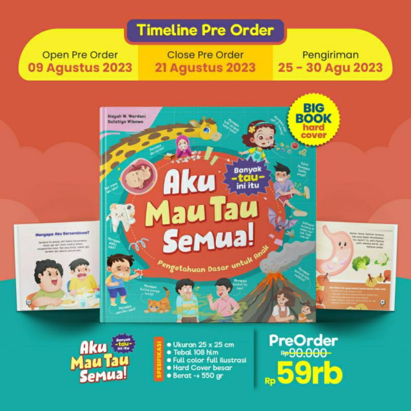 

Big Book Aku Mau Tau Semua