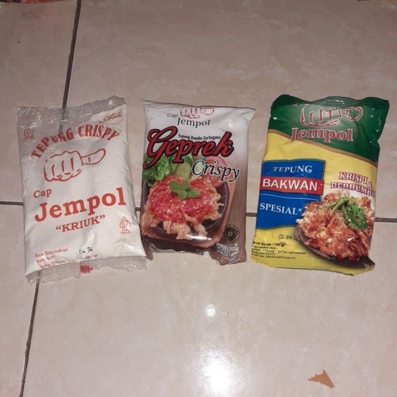 

tepung jempol/tepung krispy/geprek/bakwan