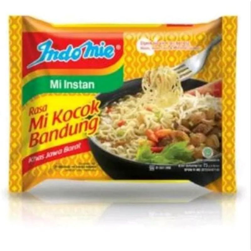 

Mie instan Indomie Kocok Bandung | 1 Dus Isi 40 bks