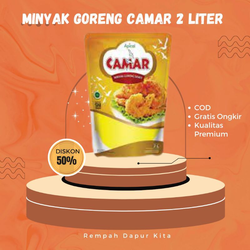 

2 LITER MINYAK GORENG CAMAR