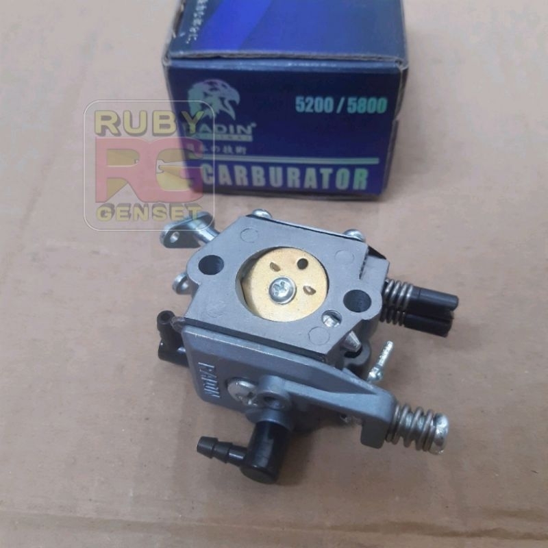 5200 5800 Carburator Mesin Gergaji Kayu Chainsaw Radin