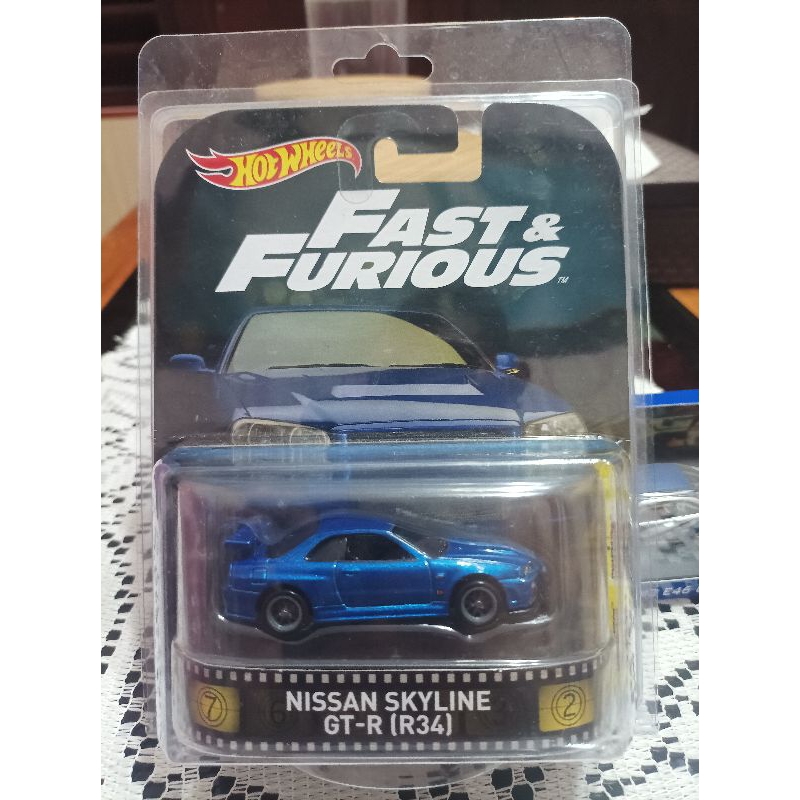HOTWHEELS Nissan Skyline R34 Retro