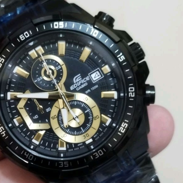 CASIO EDIFICE JAM TANGAN PRIA COWOK ANTI TAHAN AIR SPORT RANTAI CASIO EDIFICE ORIGINAL ORI 100% terb
