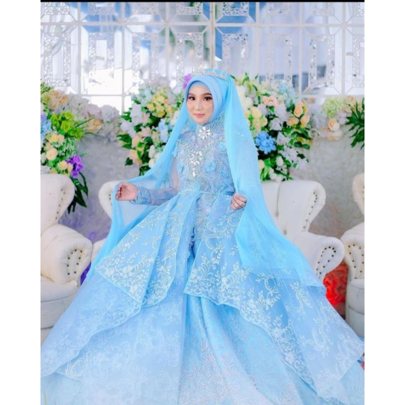 Gaun bekas frozen free jas