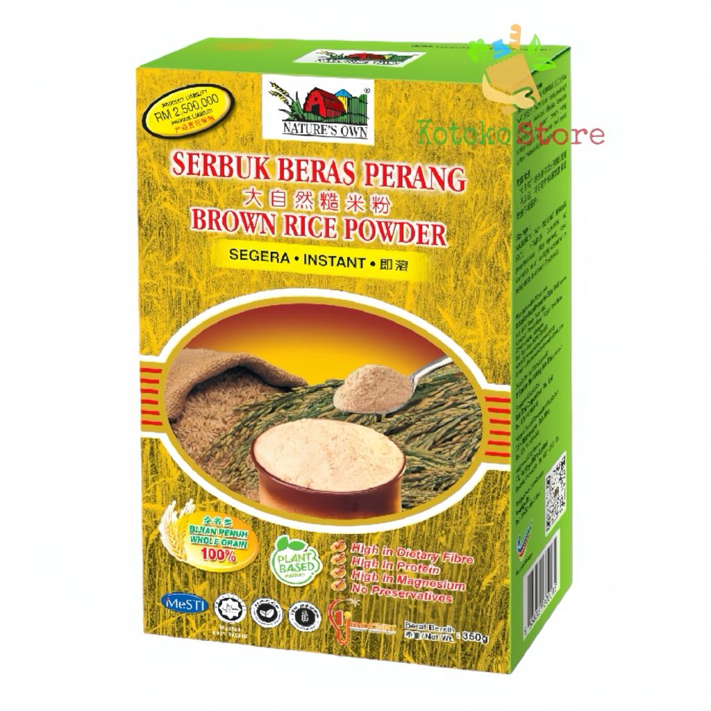 

Susu Beras / Serbuk Beras Perang Nature's Own 350gr