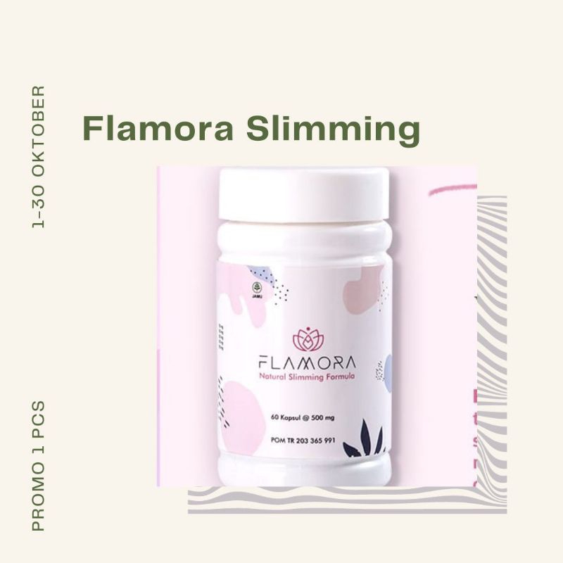 Pelangsing Badan Flamora Slimming 1 Pcs