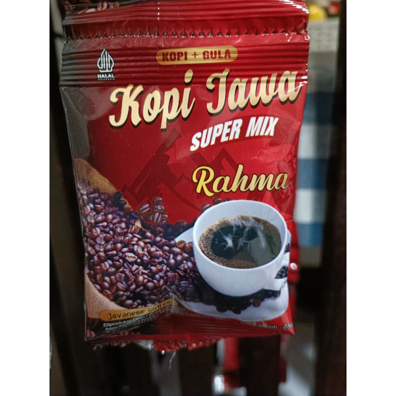 

Kopi Hitam Jawa Super Mix