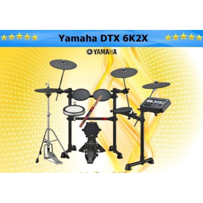 Yamaha DTX6K2X/DTX 6K2X/DTX6K2-X Garansi Resmi
