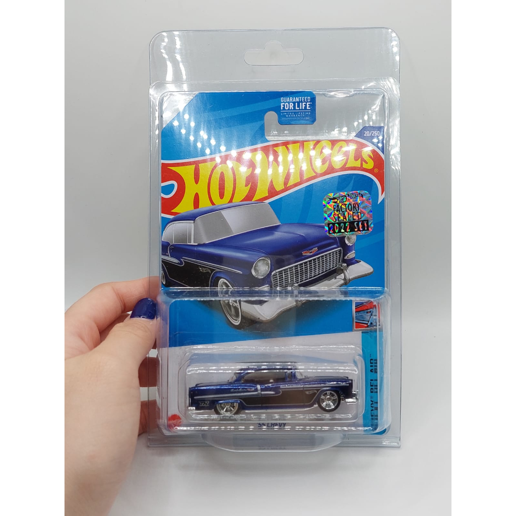 HOTWHEELS SUPER TREASURE HUNT 55 CHEVY FACTORY SEALED 2022