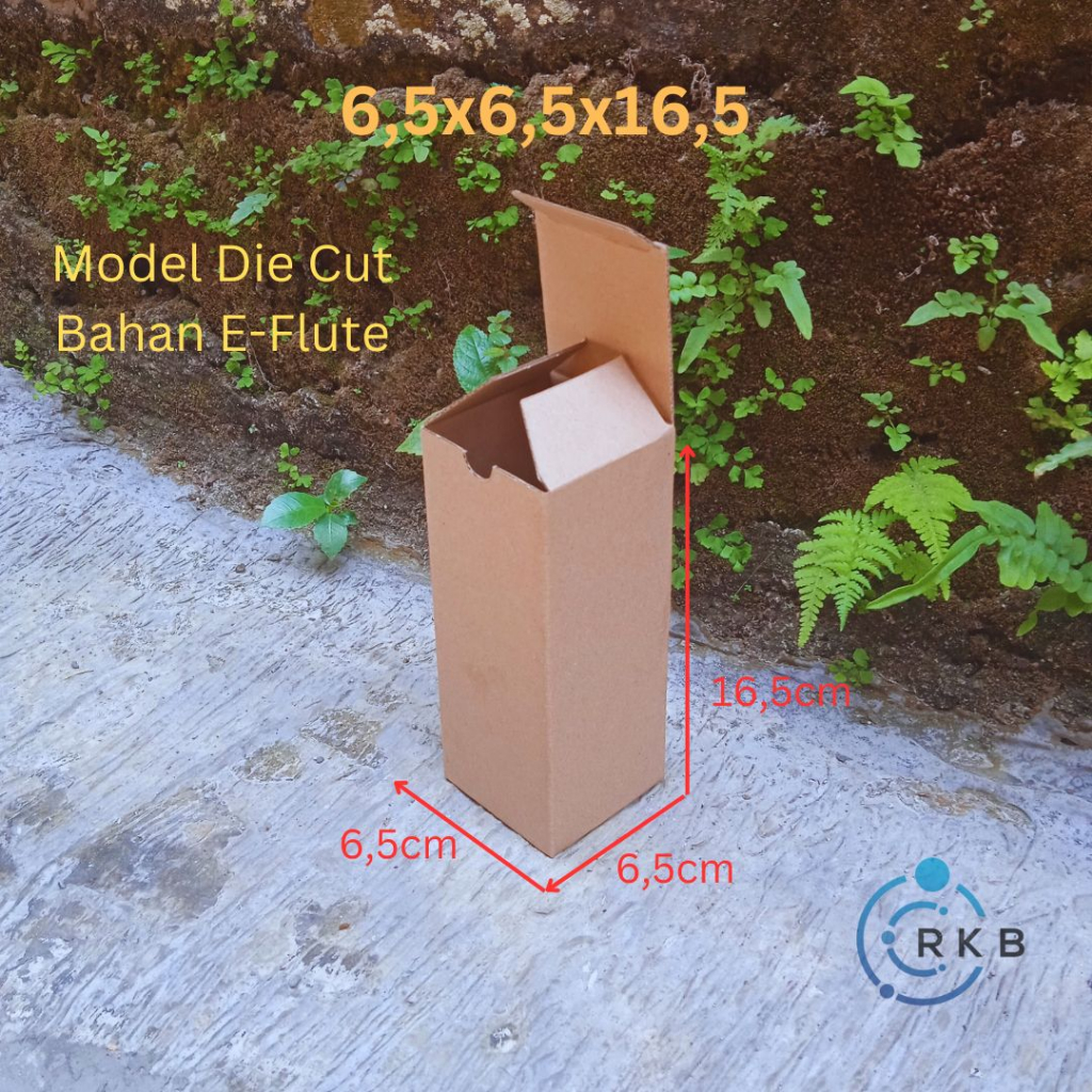 

Box Kardus Packing 6.5x6.5x16.5 cm Die Cut