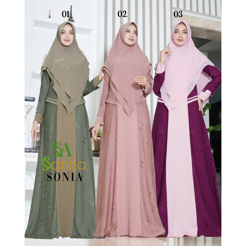 gamis sonia by sanita